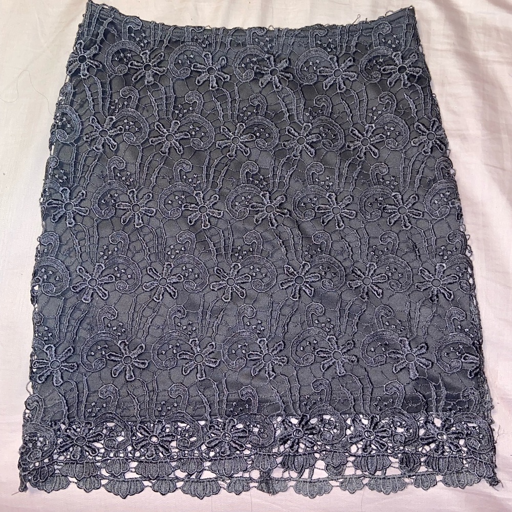 Muted Purple Bodycon Skirt